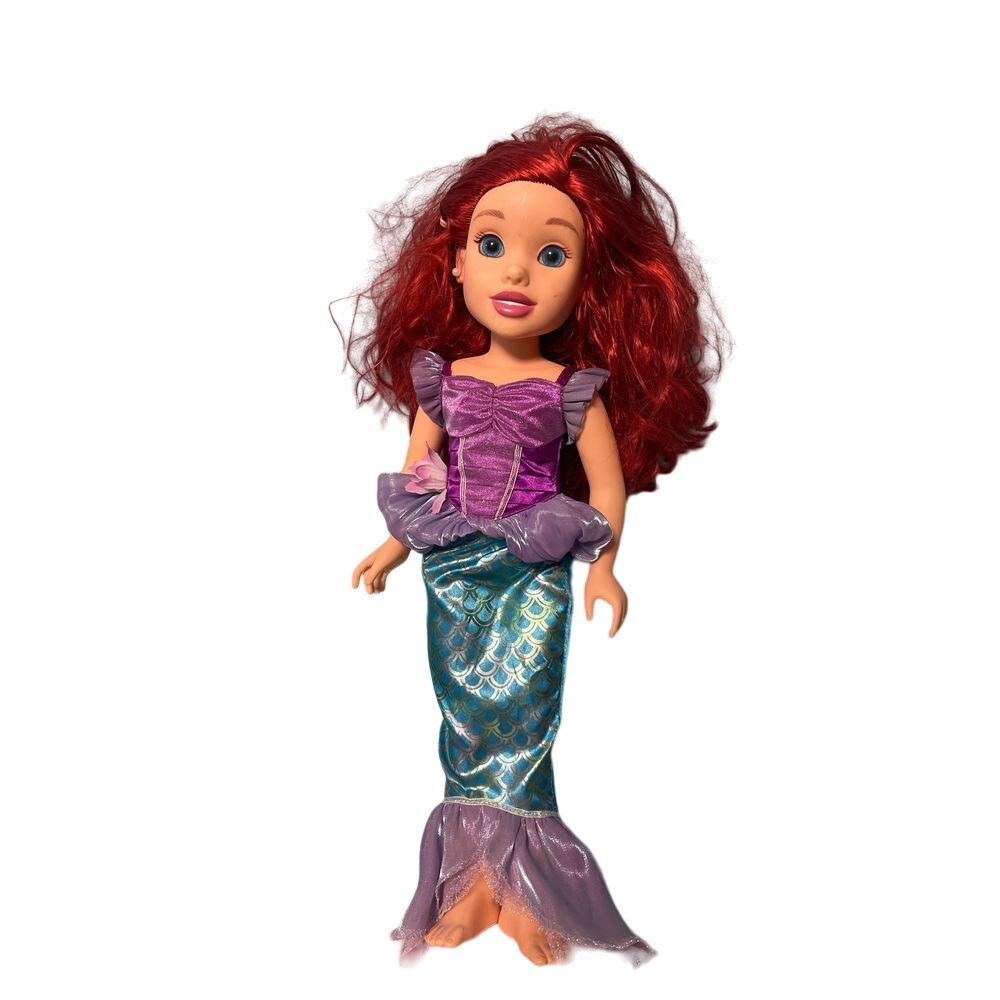 Disney Princess Ariel Mermaid Doll with Red Hair and Shimmering Tail
